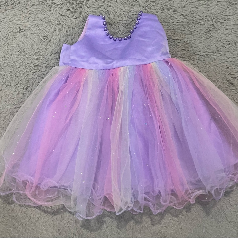 SHEIN *NEW* Purple and Pink Baby Dress